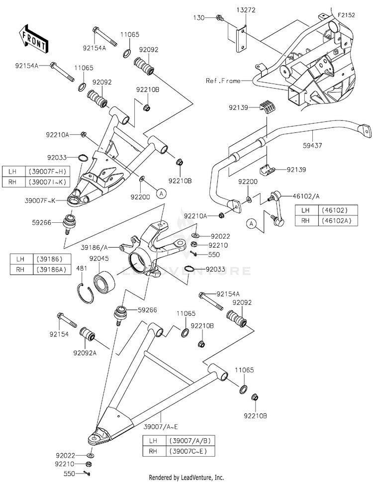 Front Suspension Schematic