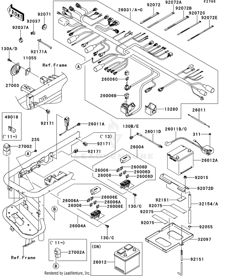 Chassis Electrical Equipment Schematic
