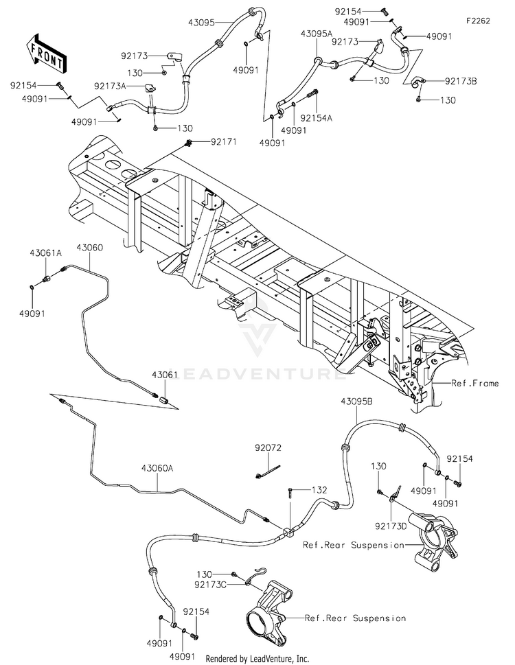 Brake Piping Schematic