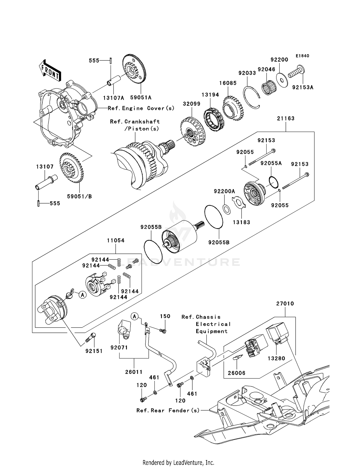 STARTER MOTOR