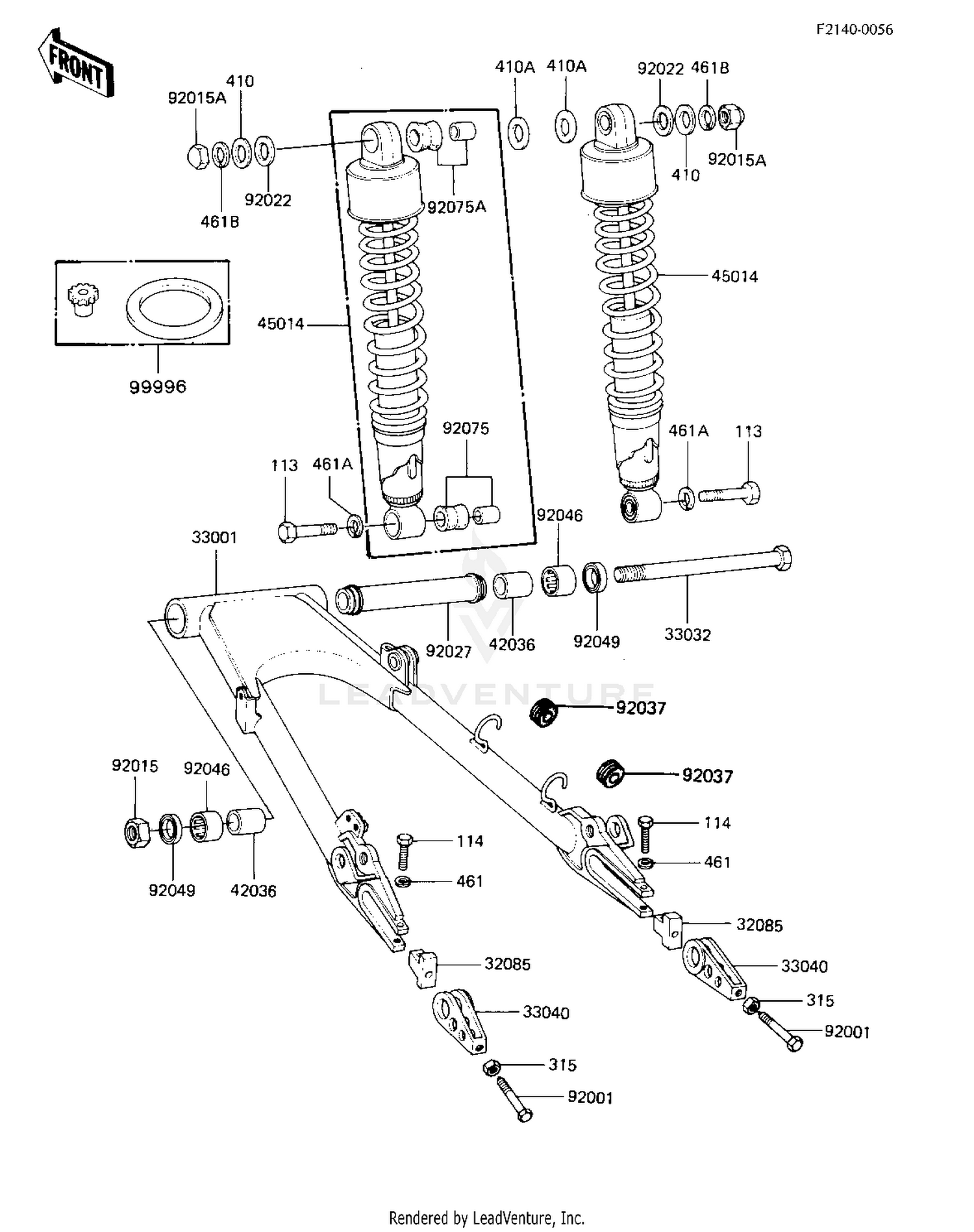 SWING ARM/SHOCK ABSORBERS