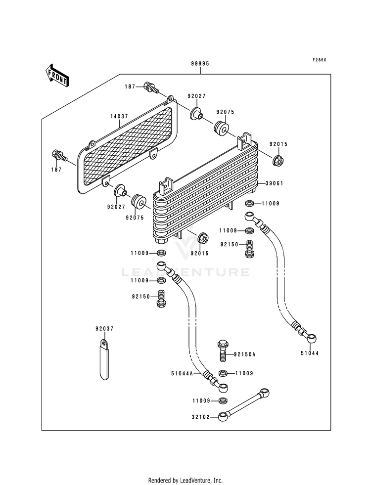 Optional Parts (Radiator) Schematic