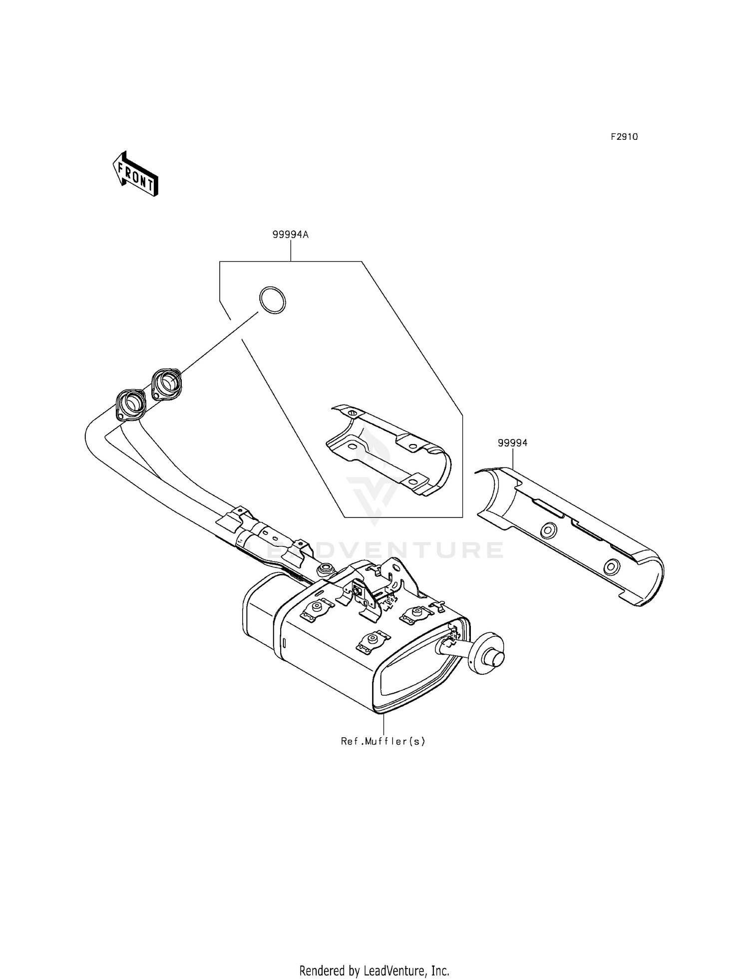 ACCESSORY (MUFFLER COVER)