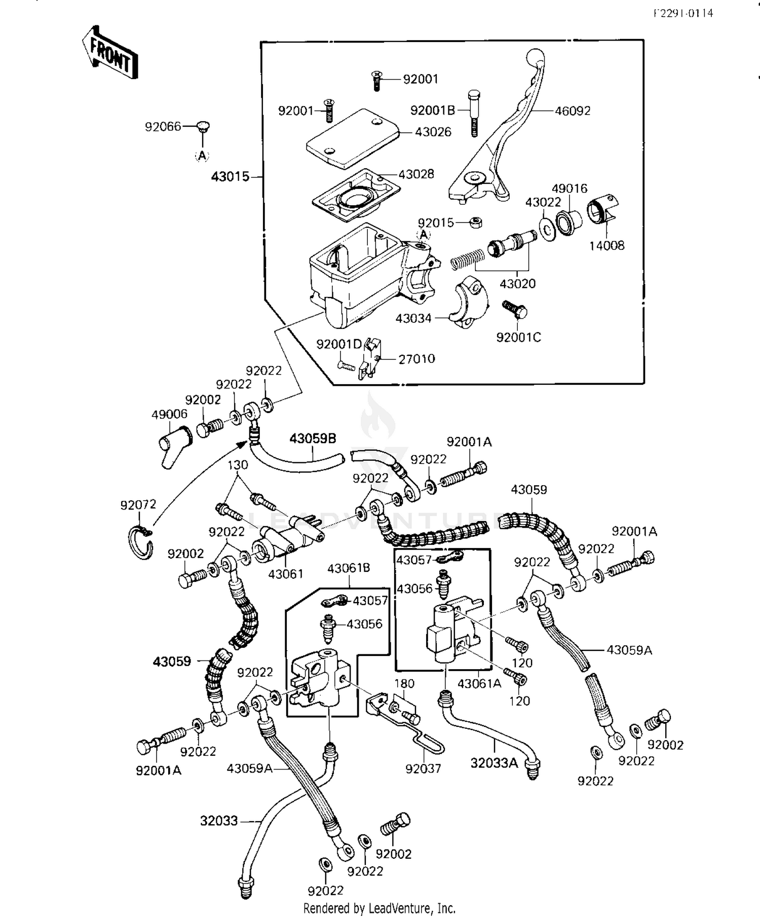FRONT MASTER CYLINDER