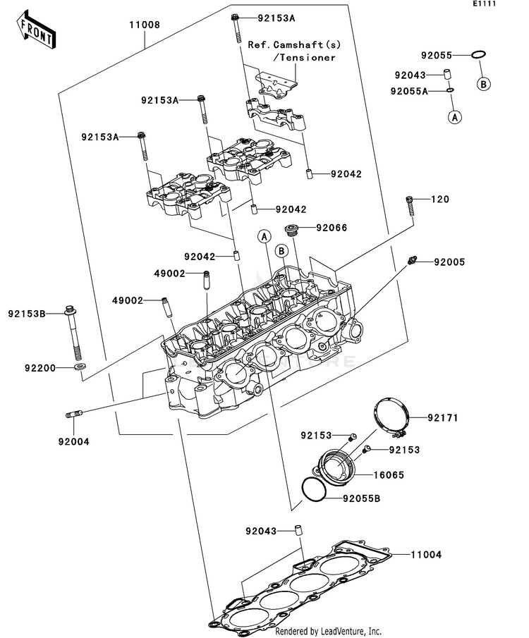 Cylinder Head Schematic