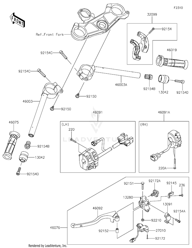 Handlebar Schematic