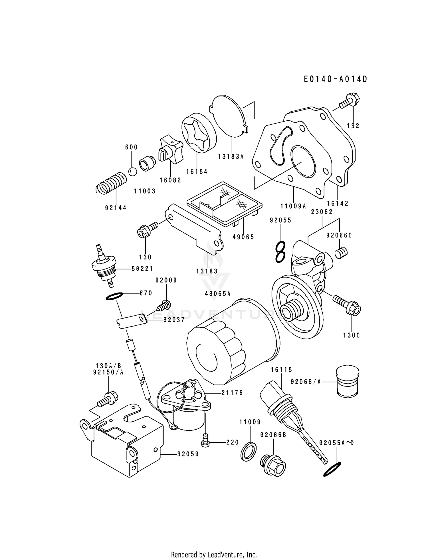 16115-2079 CAP-OIL FILLER