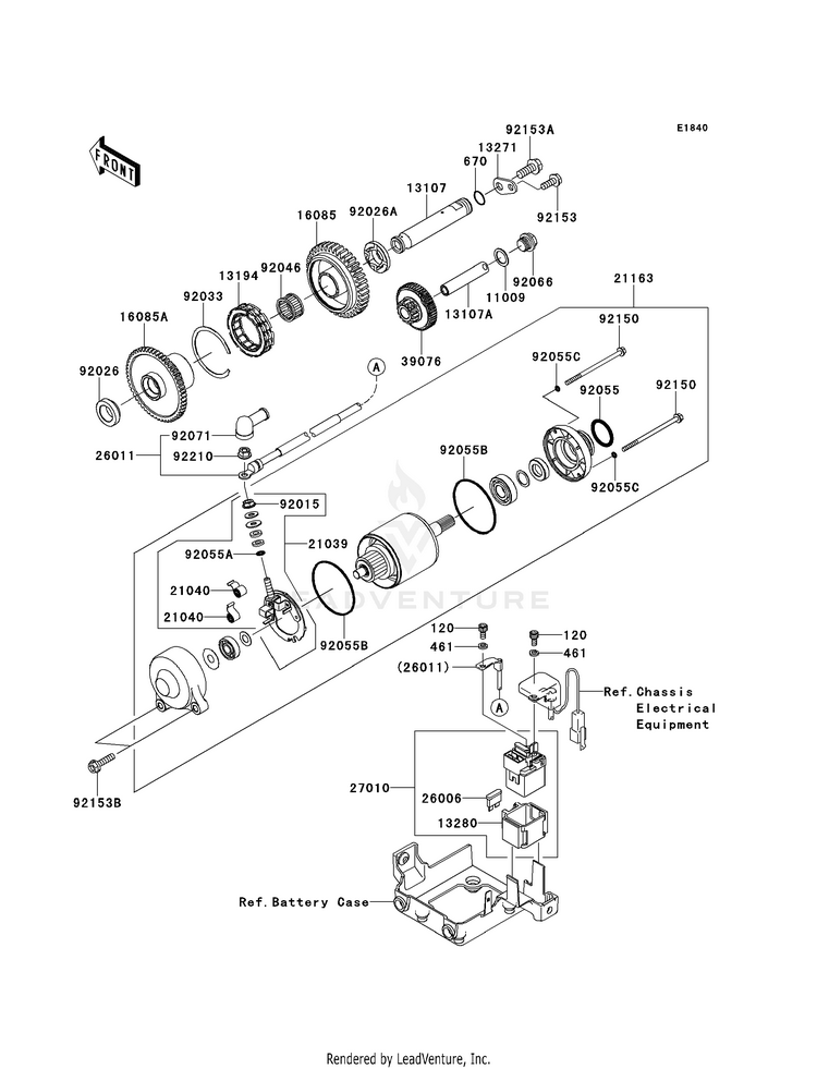 Starter Motor Schematic