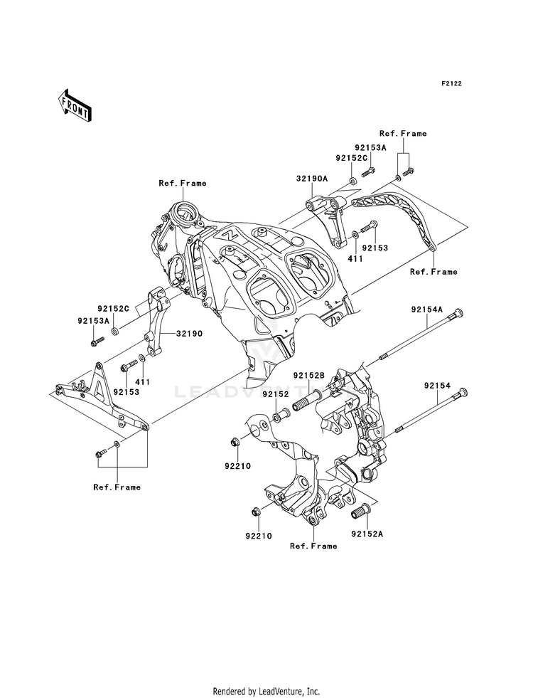 Engine Mount Schematic