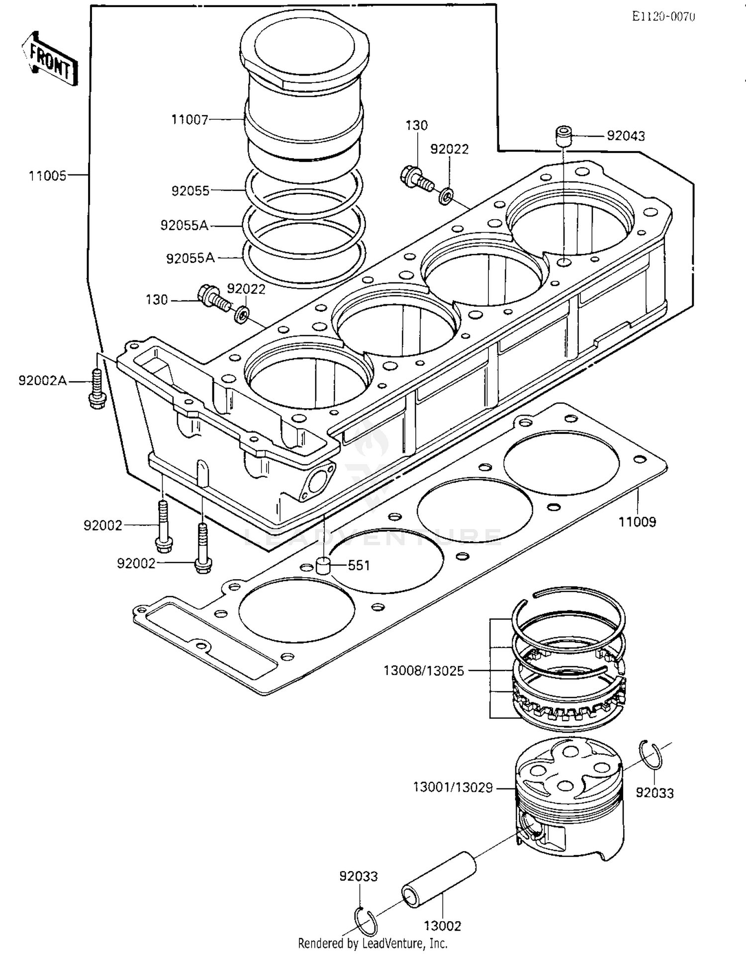 CYLINDER/PISTONS