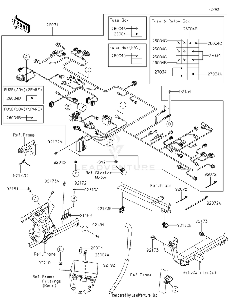 Chassis Electrical Equipment Schematic