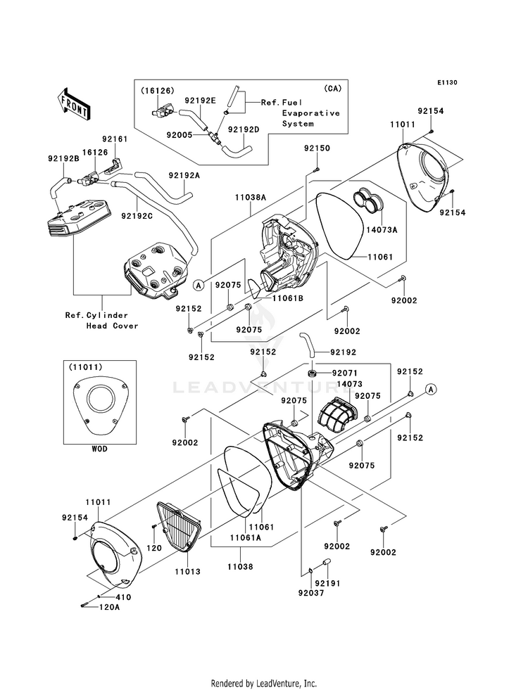 Air Cleaner Schematic