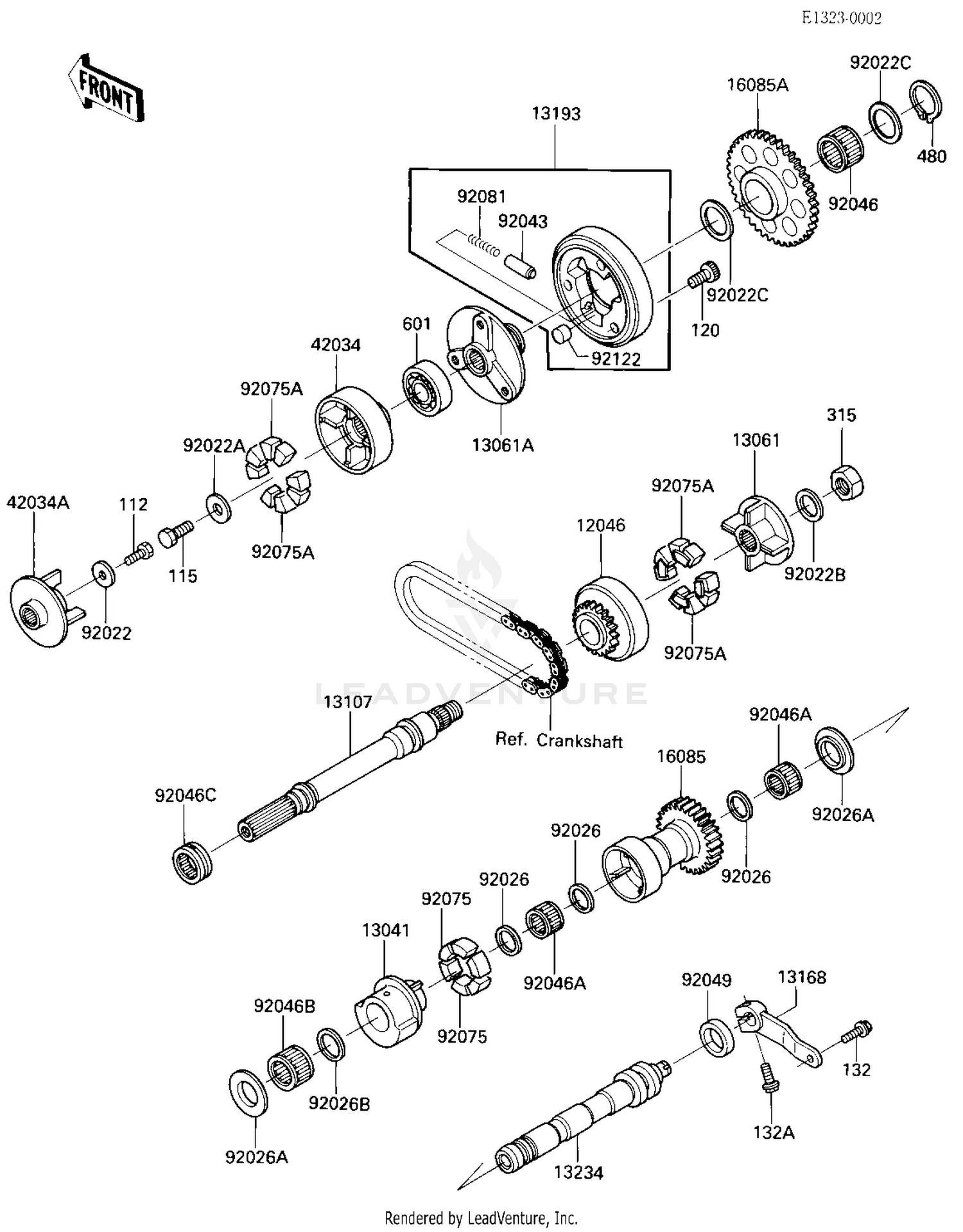 BALANCER/STARTER CLUTCH