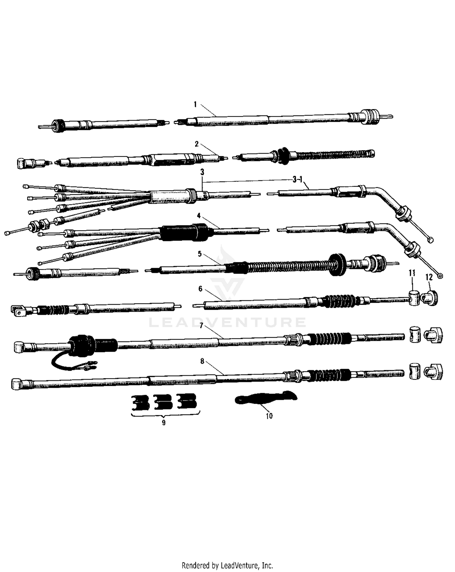 CABLES ('69-'72 H1/A/B/C)