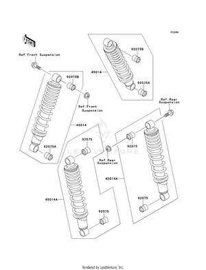 Shock Absorber(s) Schematic