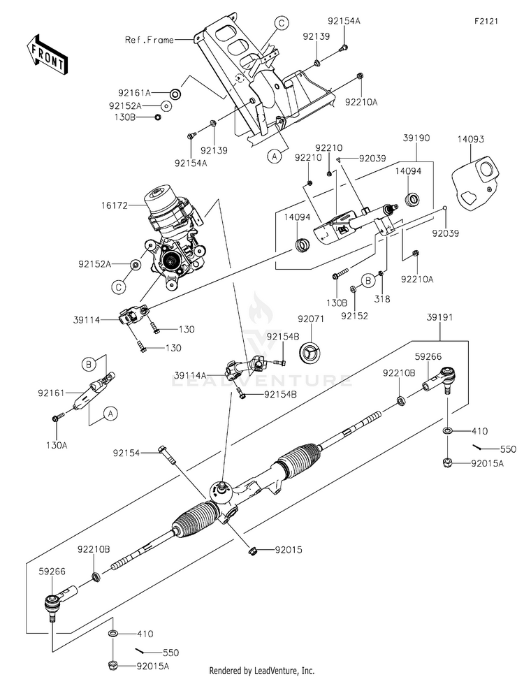 Steering Shaft Schematic