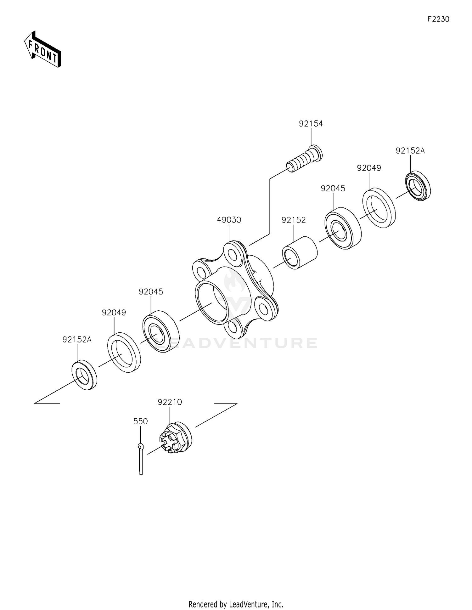 Front Hubs/Brakes