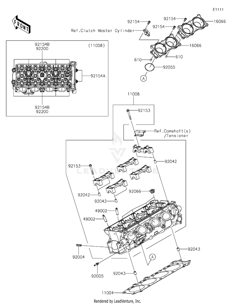 Cylinder Head Schematic