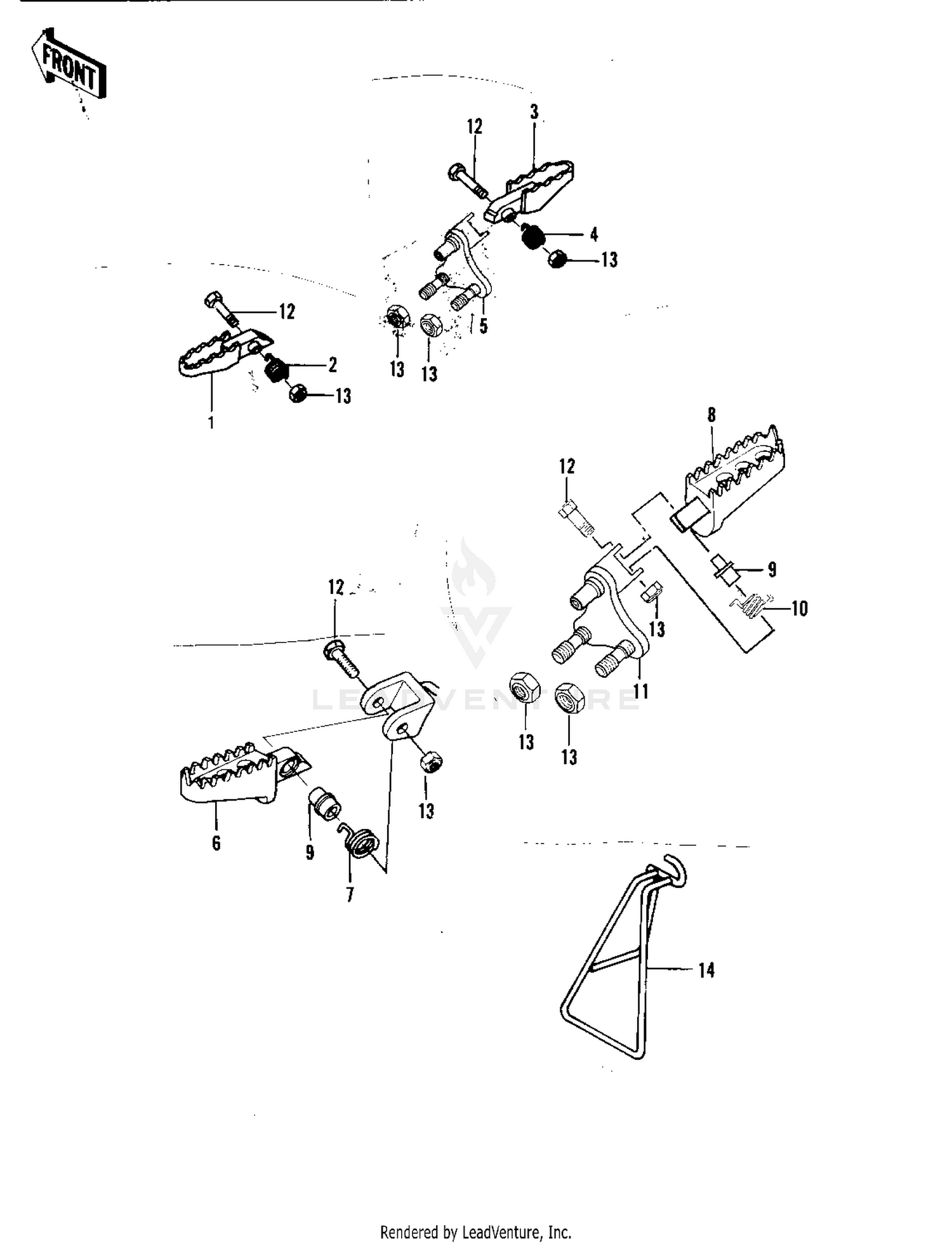 FOOTRESTS/STAND