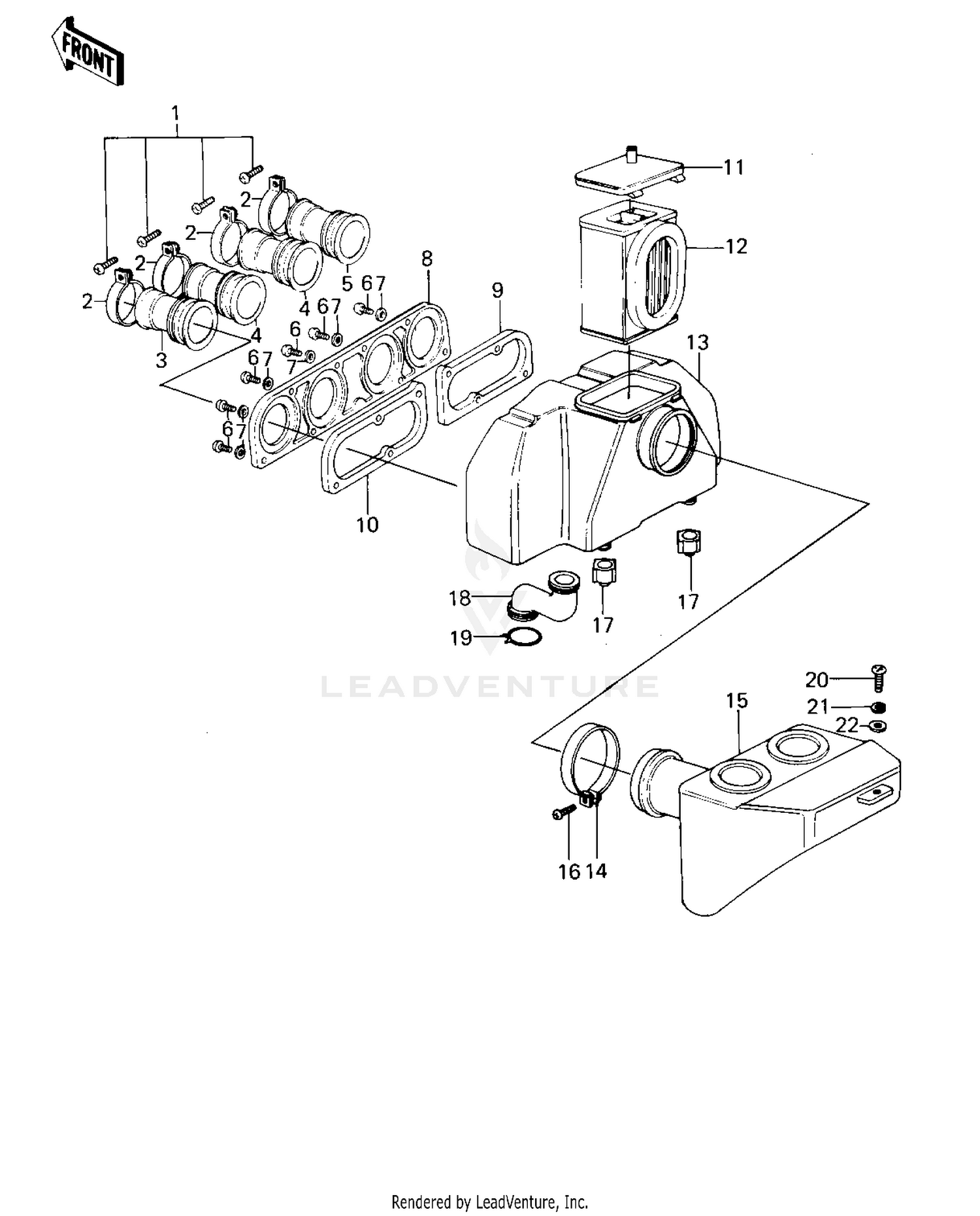 AIR CLEANER ('77-'78 A1/A2/A2A)