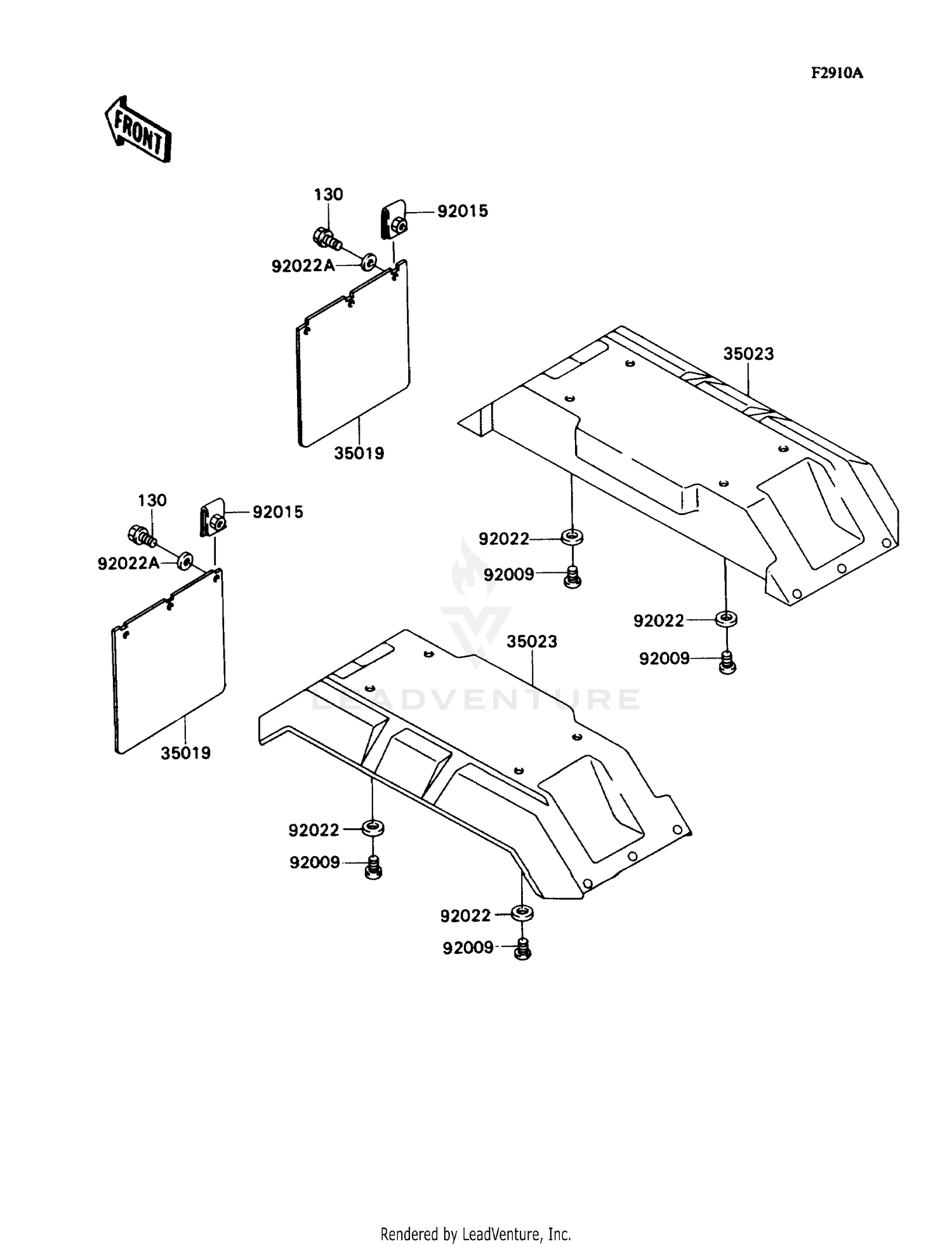 ACCESSORY (REAR FENDER)