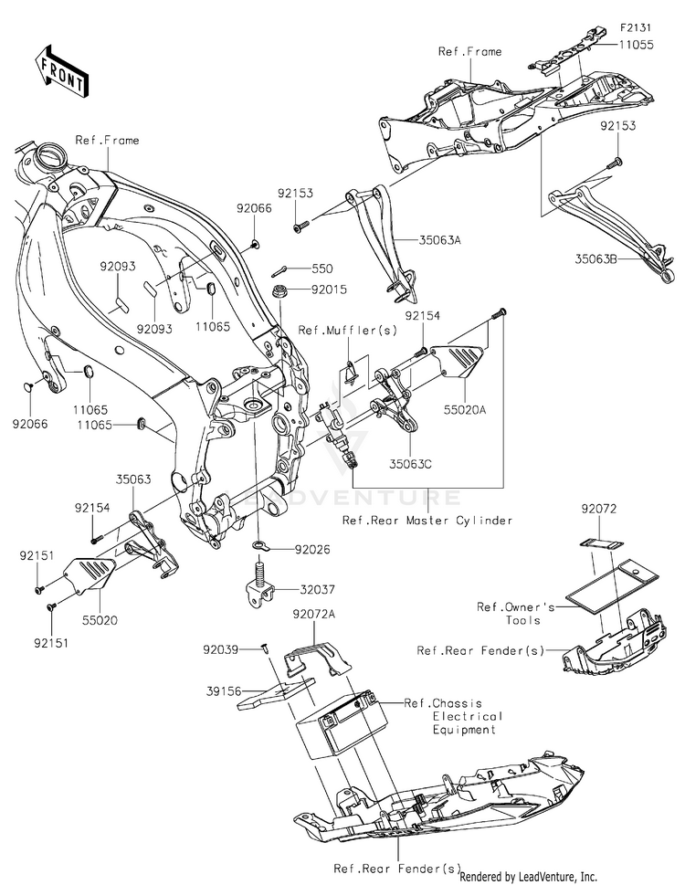 Frame Fittings Schematic