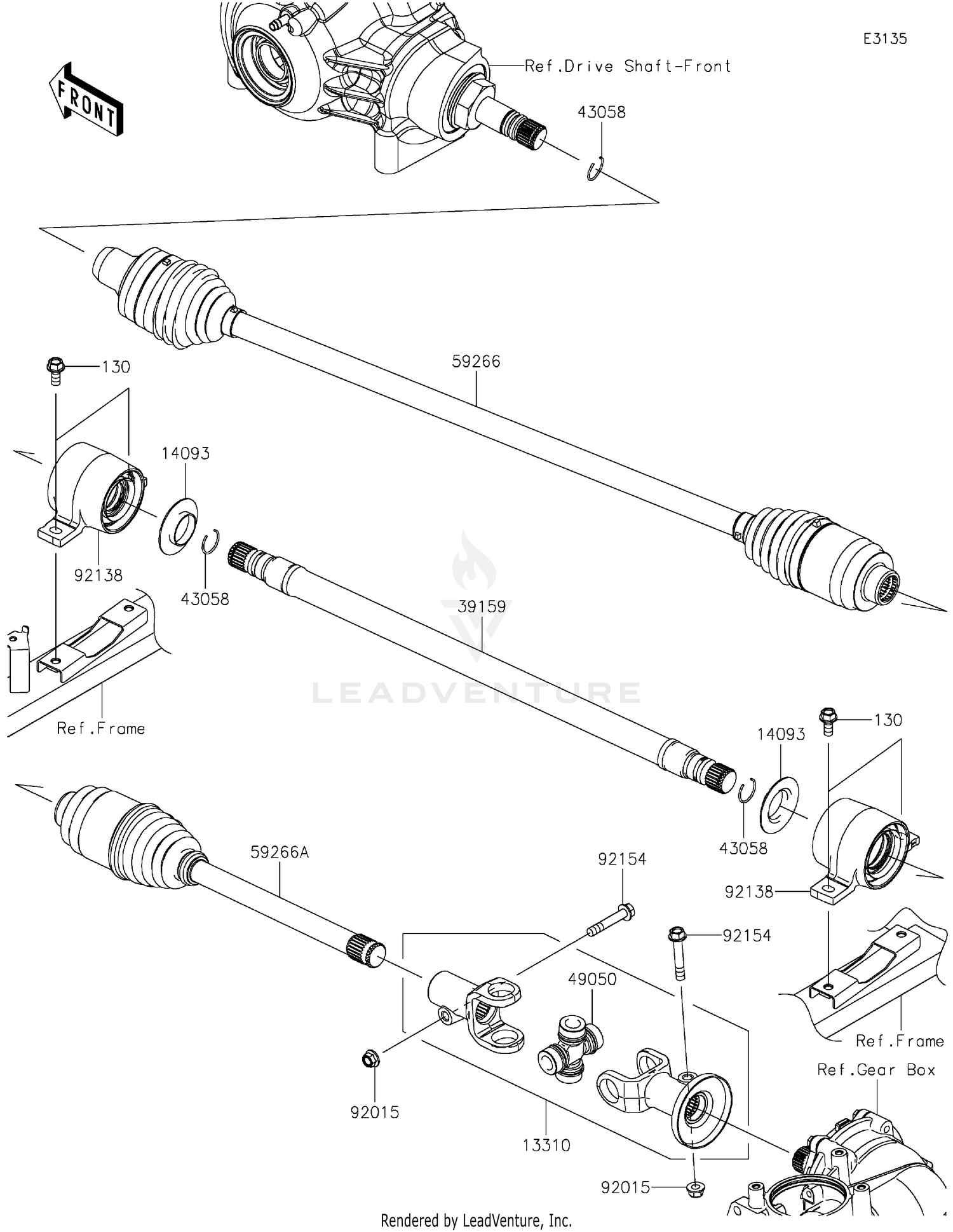 Drive Shaft-Propeller