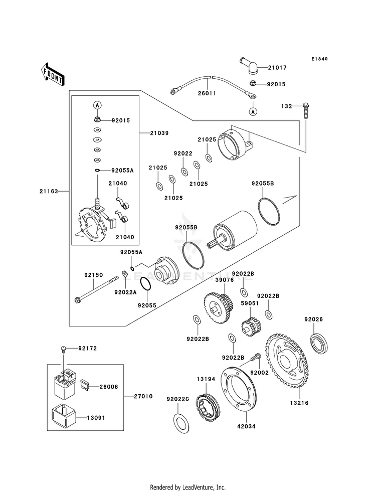 Starter Motor Schematic