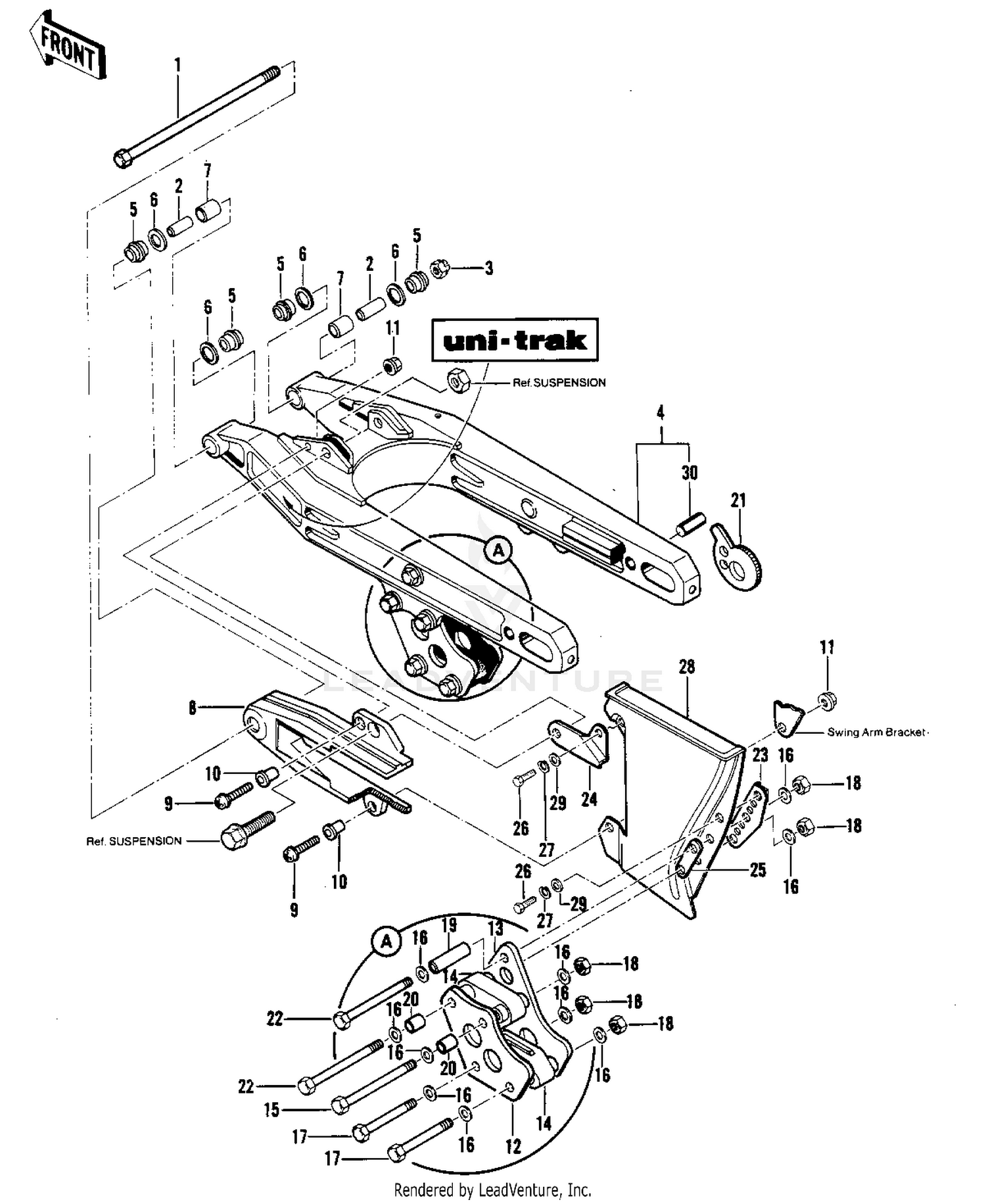 SWING ARM/CHAIN COVER