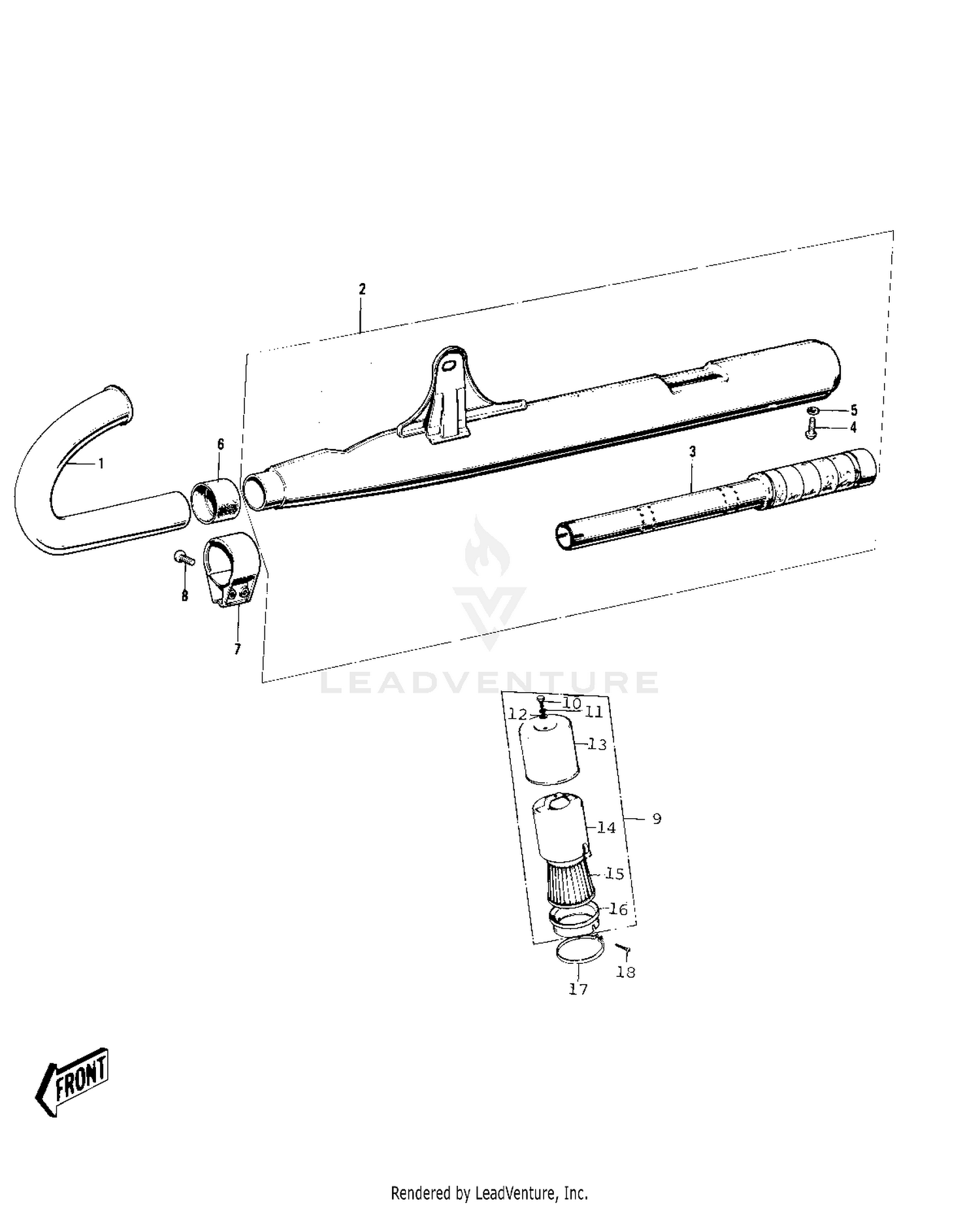 AIR CLEANER/MUFFLER