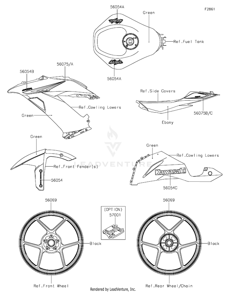 Decals(Green)(Fgf)(Ca,Us) Schematic