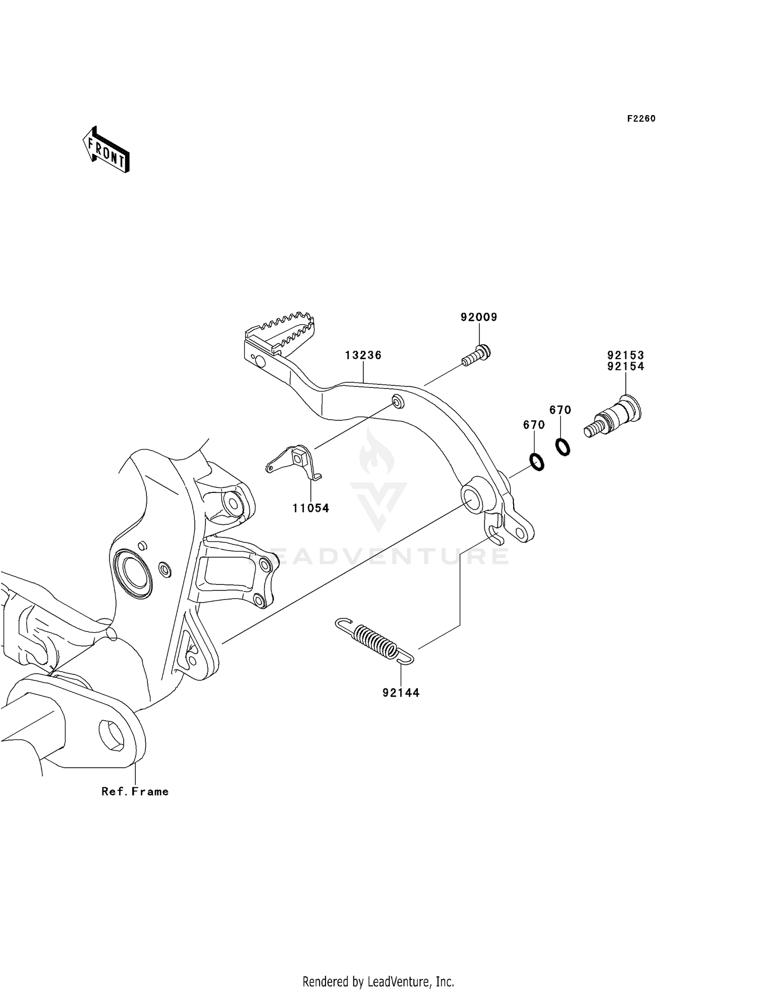 BRAKE PEDAL
