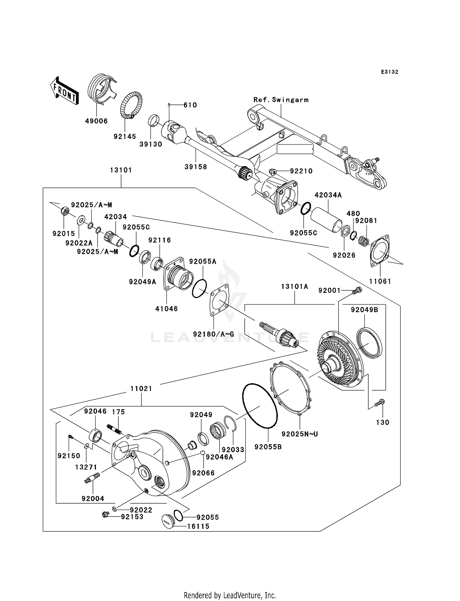 DRIVE SHAFT/FINAL GEAR