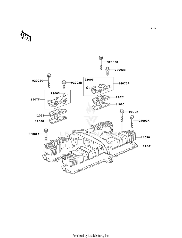 Cylinder Head Cover Schematic