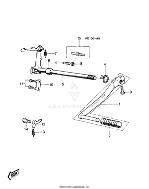 Gear Change Mechanism (ke100-a5/a6/a7/a8 Schematic