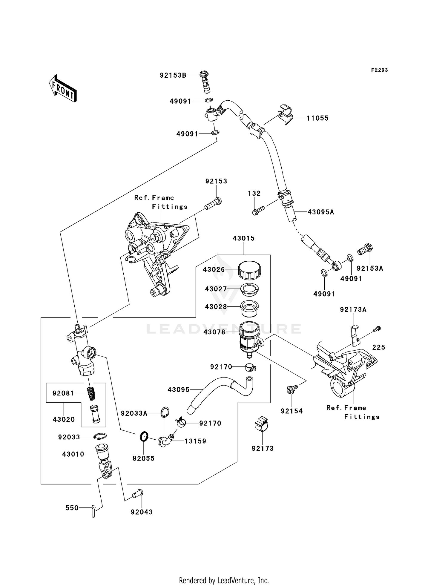 REAR MASTER CYLINDER