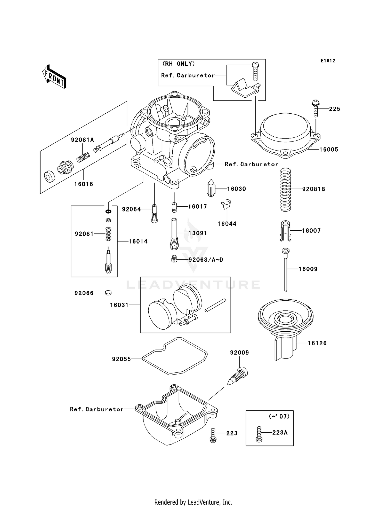 CARBURETOR PARTS