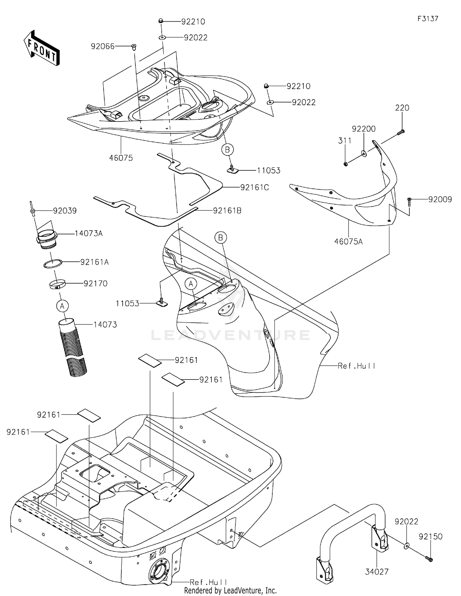 Hull Rear Fittings