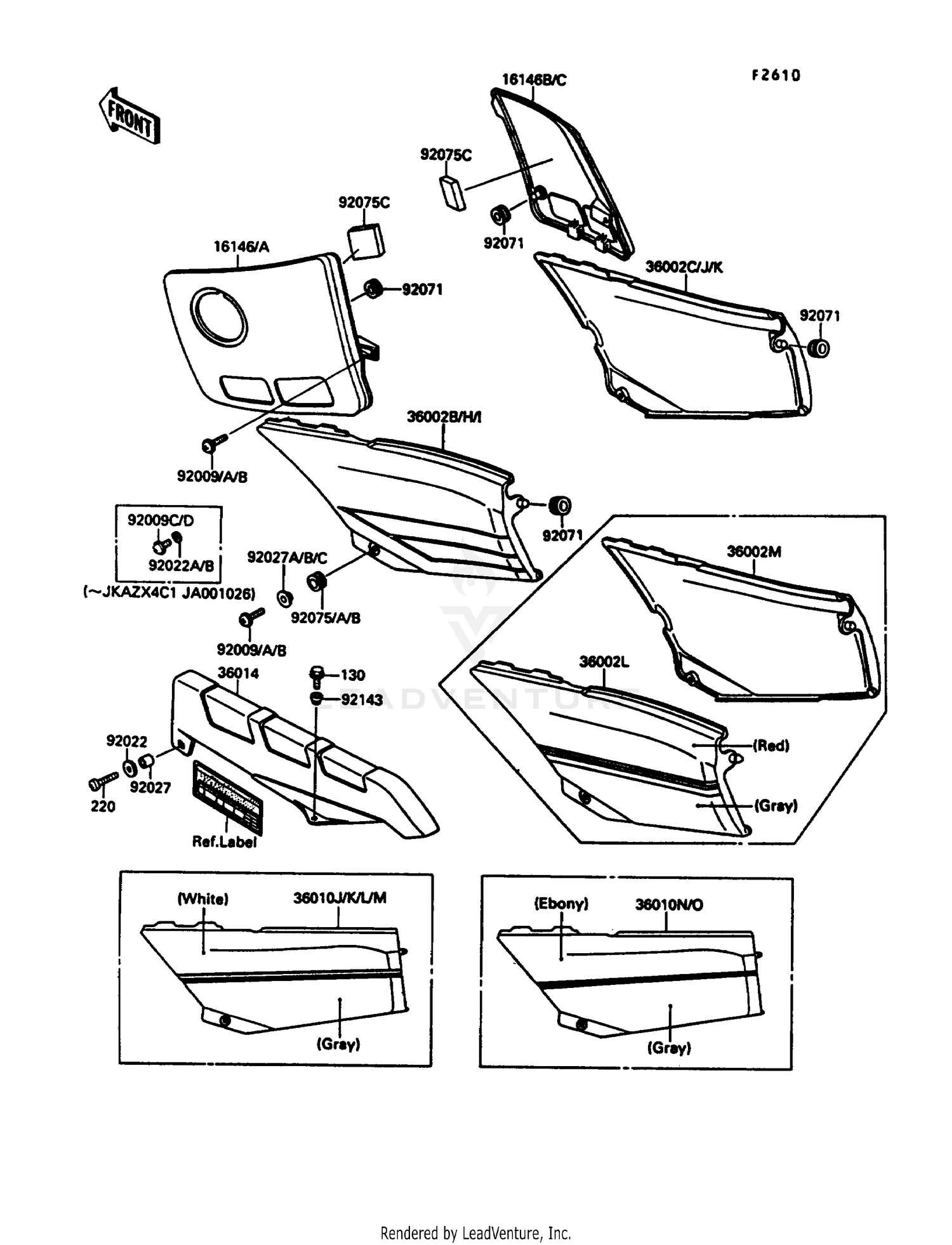 SIDE COVERS/CHAIN COVER