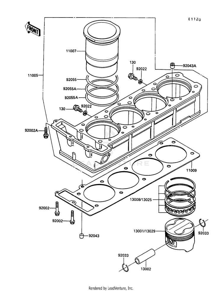 Cylinder/Piston Schematic