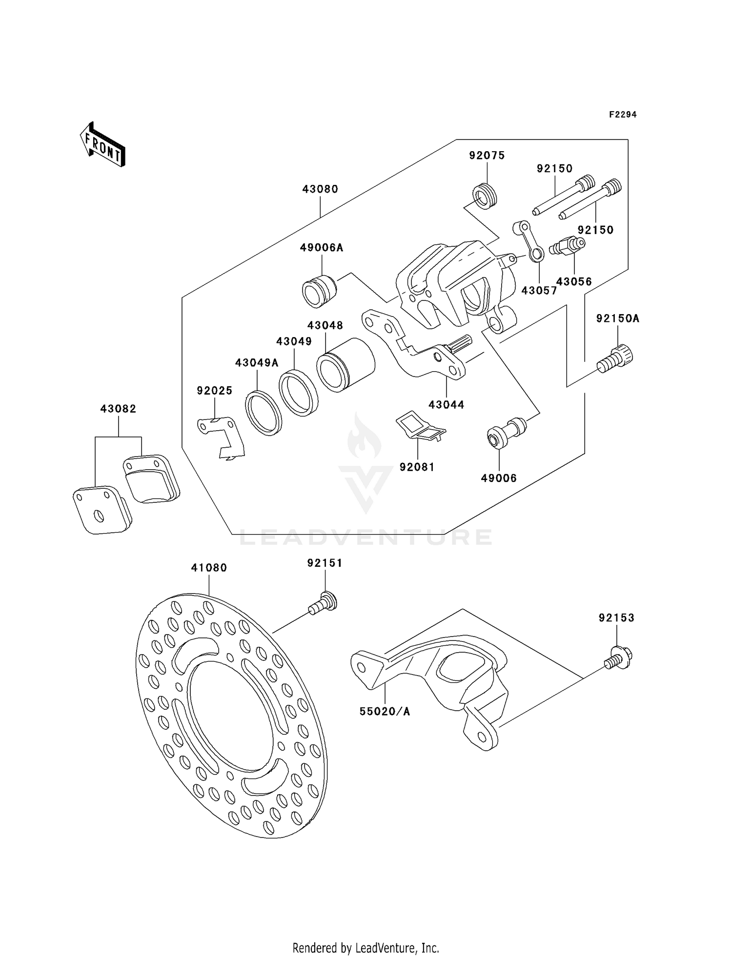 REAR BRAKE