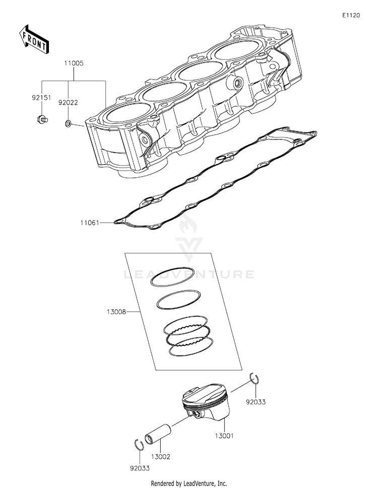 Cylinder/Piston(S) Schematic