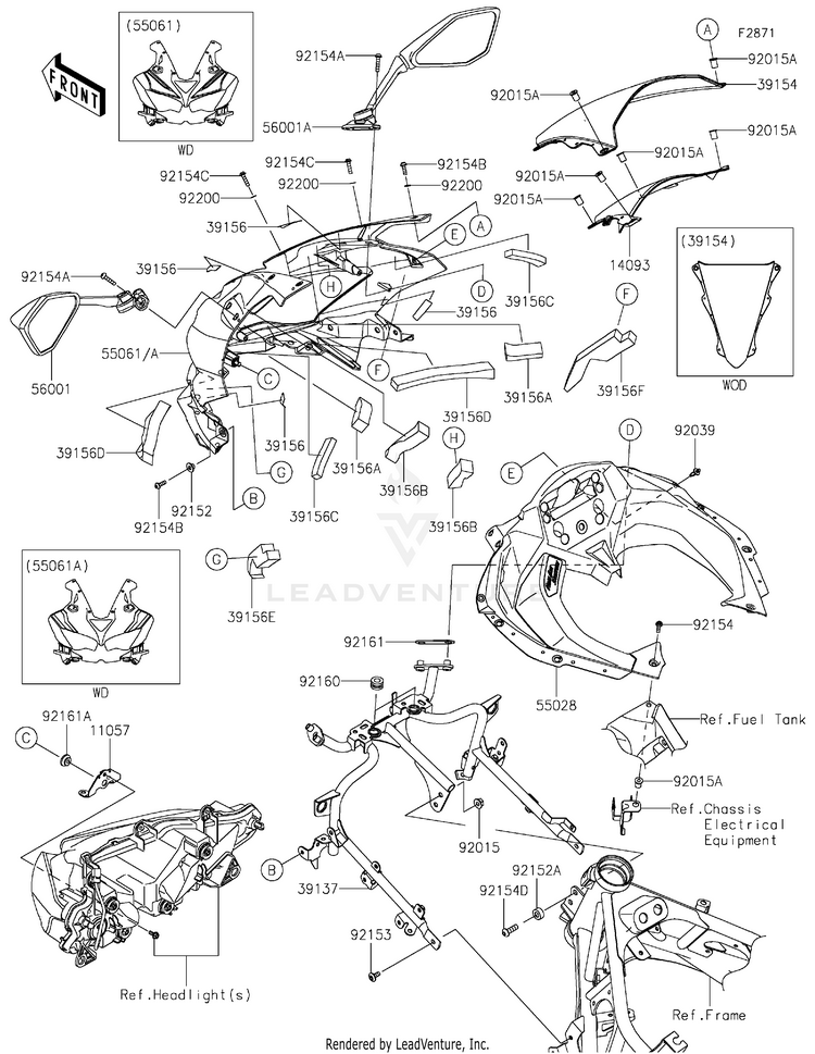 Cowling(Ssfan/Ssfal) Schematic