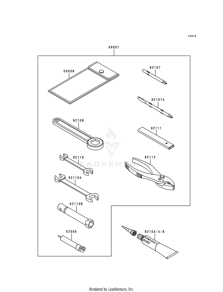 Owner's Tools Schematic