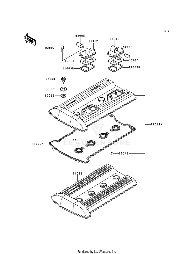 Cylinder Head Cover Schematic