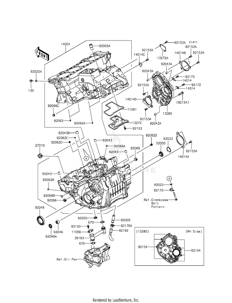 Crankcase Schematic