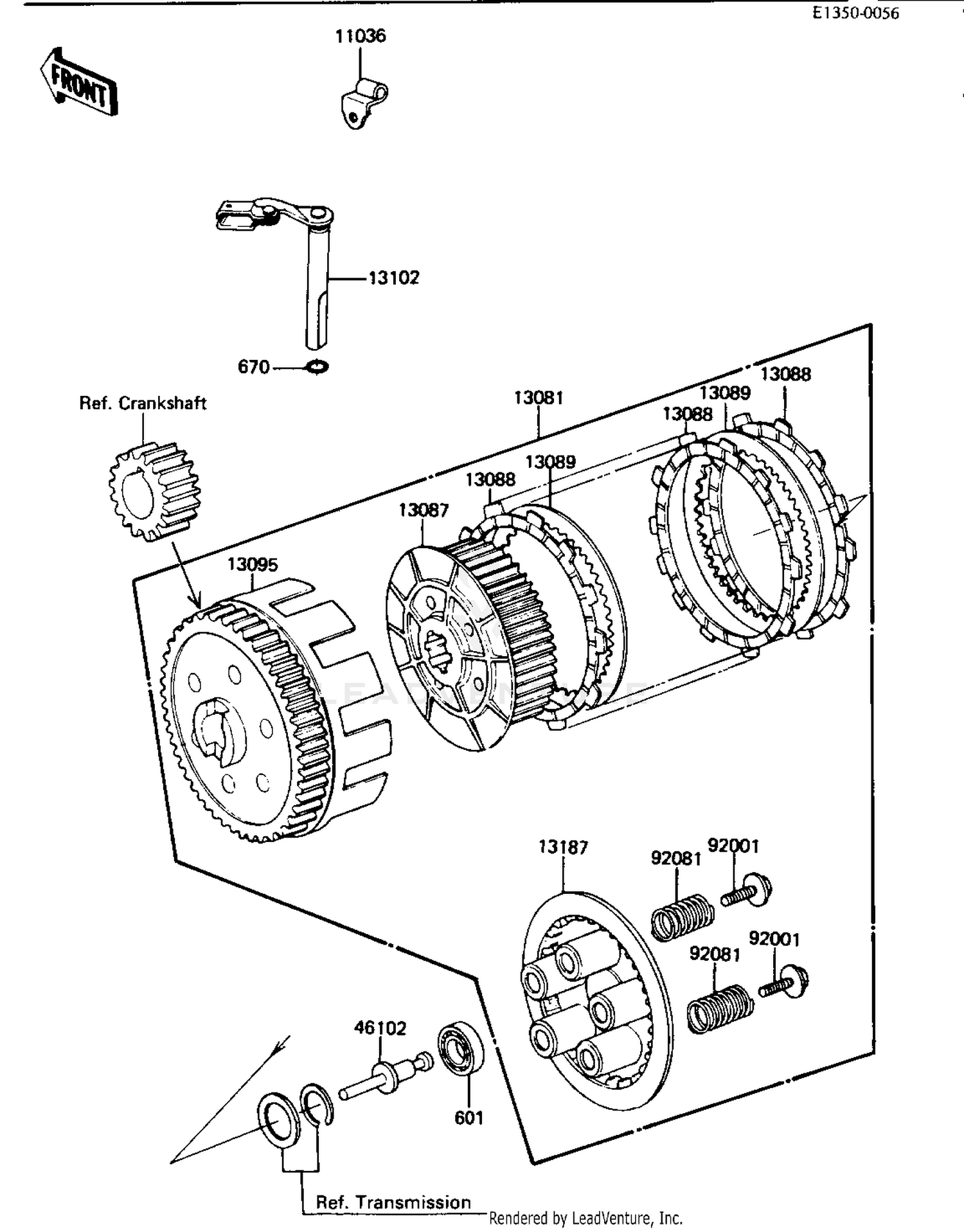 CLUTCH ('84 KLT200-C2)