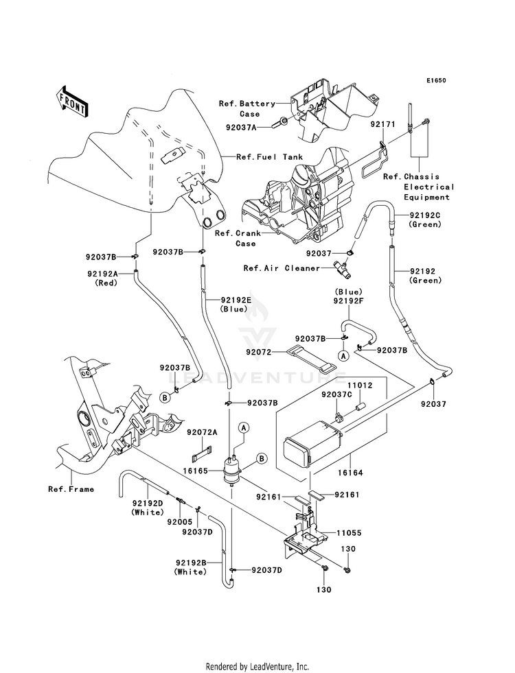 Fuel Evaporative System (Ca) Schematic