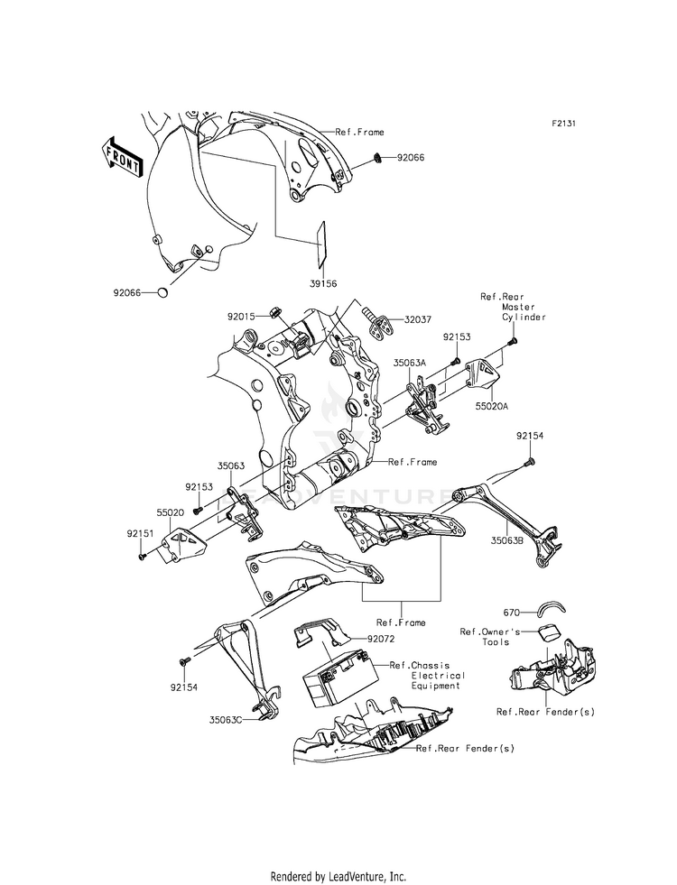 Frame Fittings Schematic
