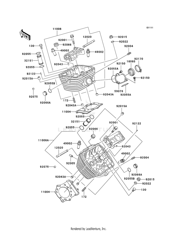 Cylinder Head Schematic